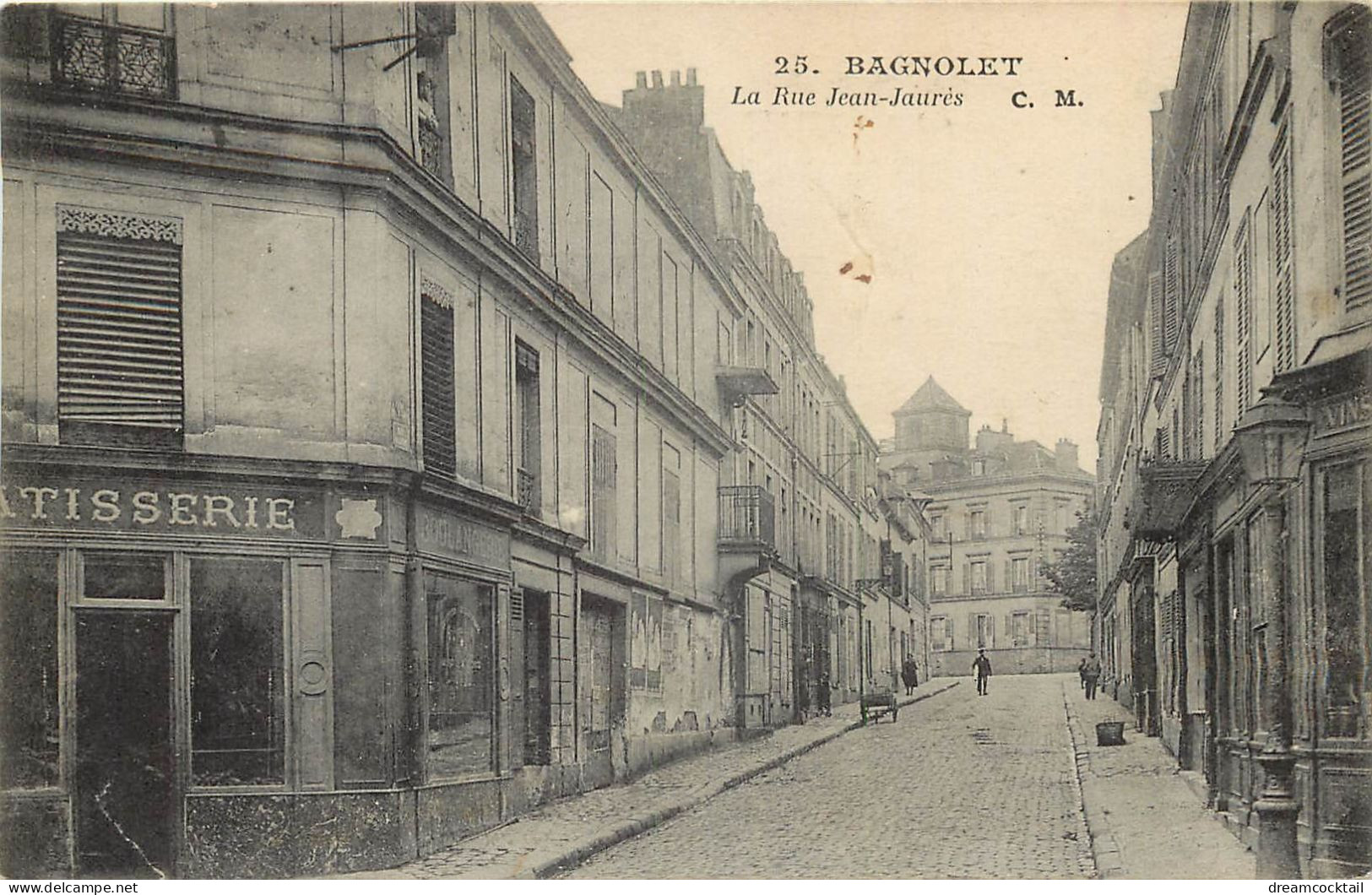 93 BAGNOLET. Pâtisserie Rue Jean-Jaurès 1925 (ex Rue De Ménilmontant).... - Bagnolet