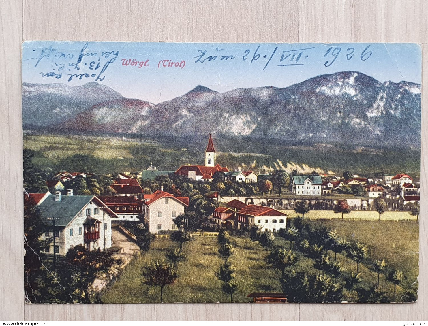 Ansichtskarte - Österreich - Wörgl - 1926 Gelaufen - Wörgl