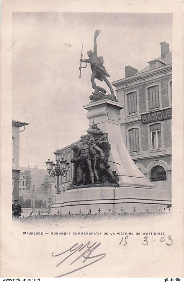 59 - MAUBEUGE -  Monument Commemoratif De La Victoire De Wattignies - Maubeuge