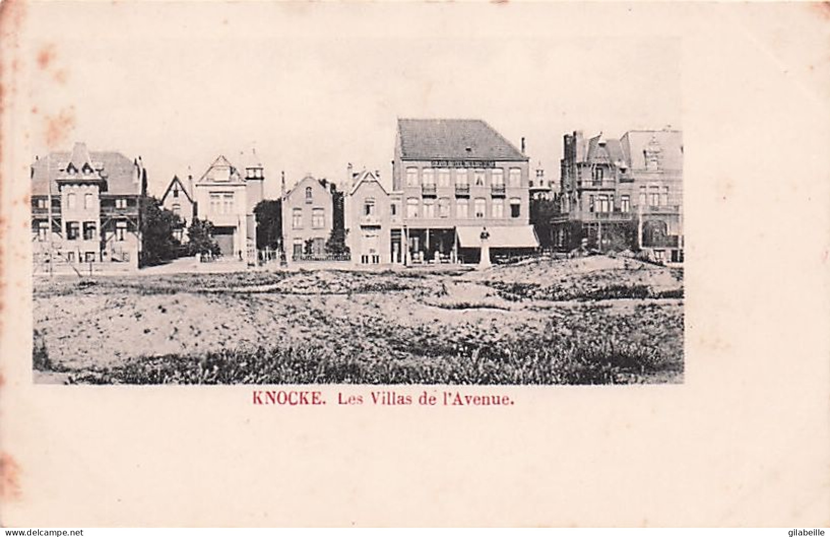 KNOKKE - KNOCKE Le ZOUTE - Les Villas De L'avenue - Knokke
