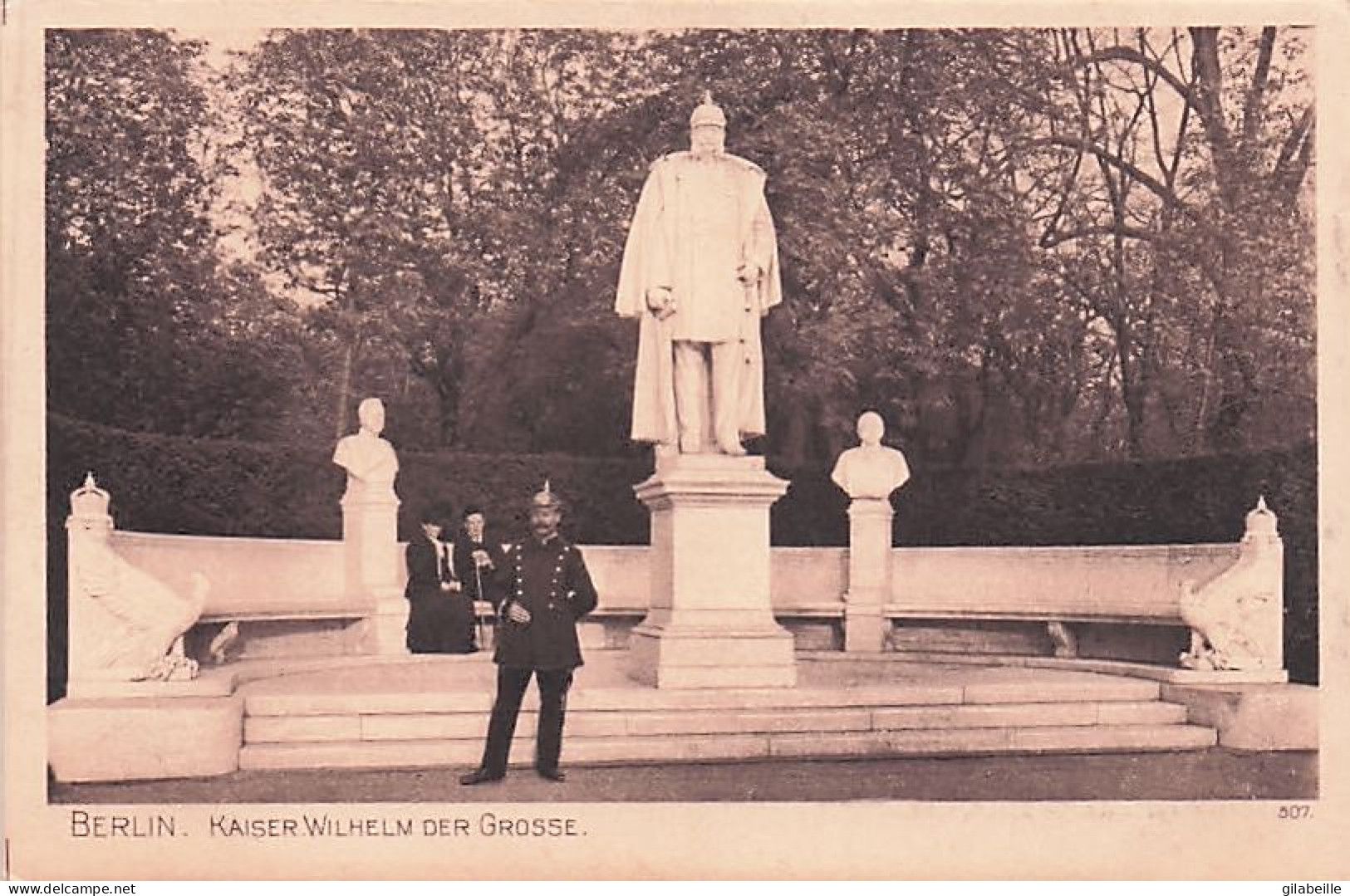 BERLIN -   Kaiser Wilhelm Der Grosse - Tiergarten