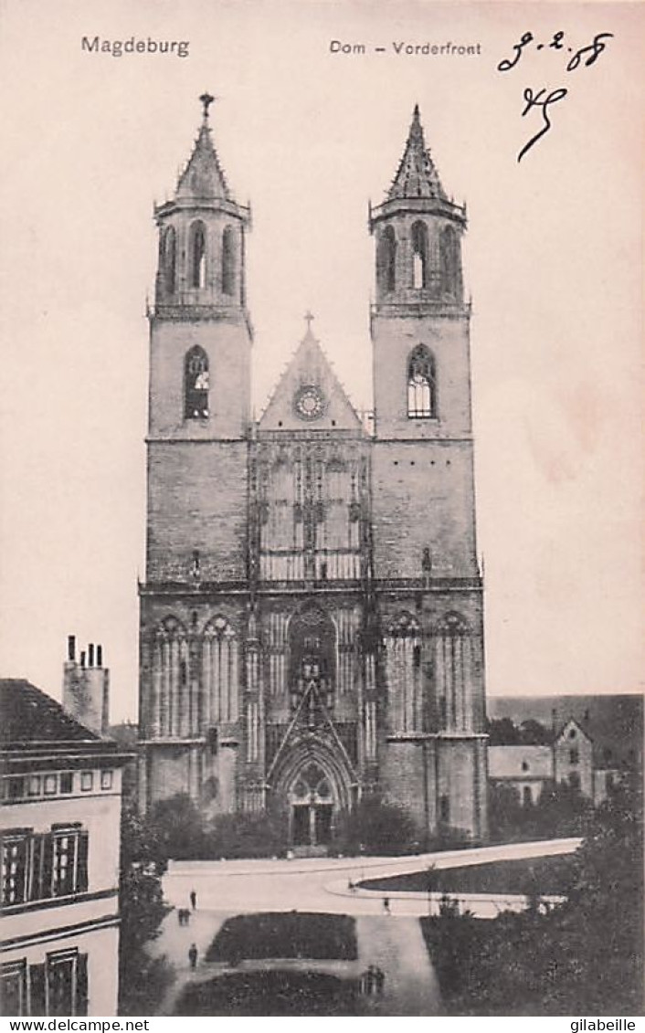 Magdeburg An Der Elbe - Dom Voderfront - Maagdenburg