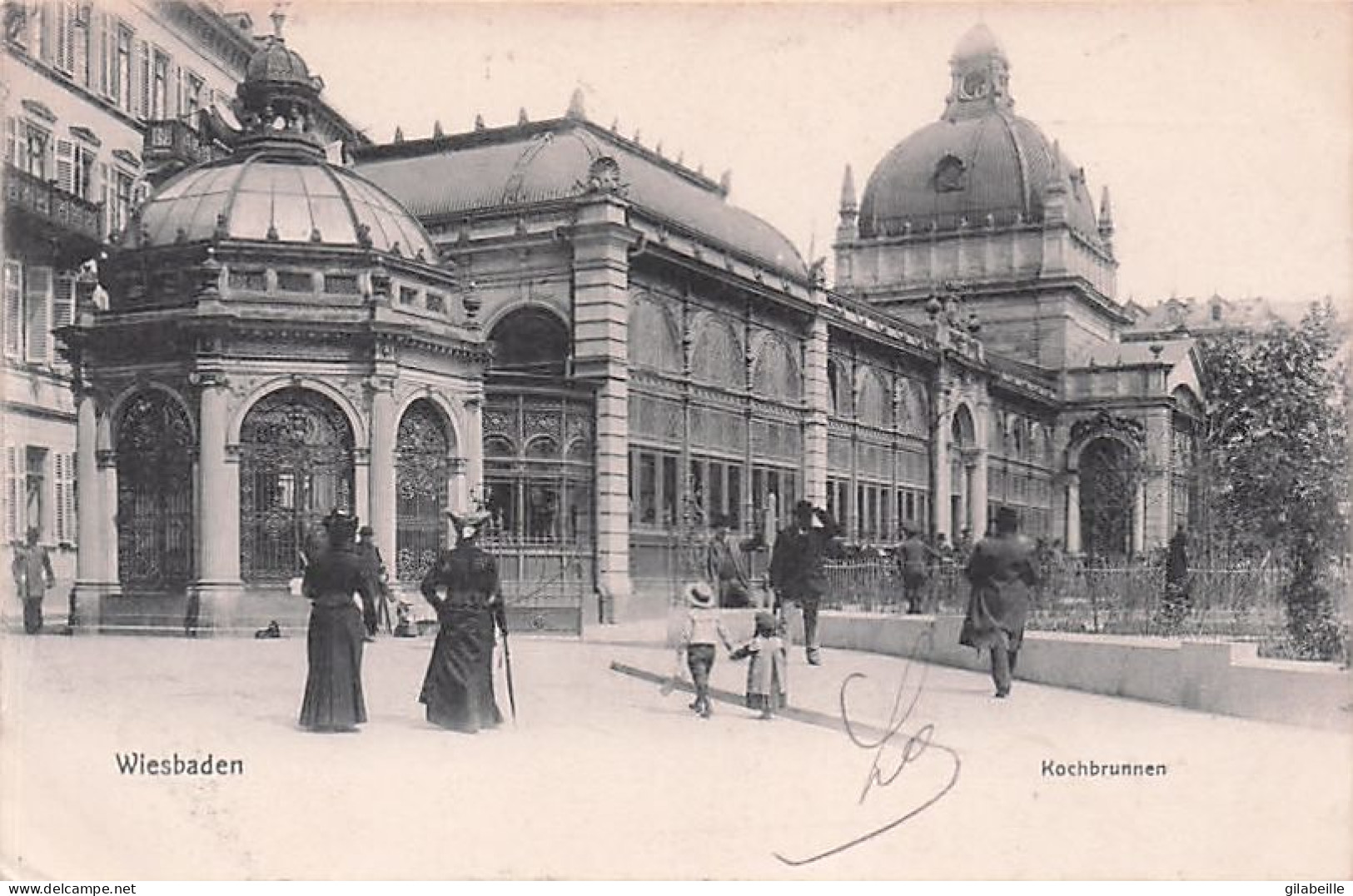 WIESBADEN - Kochbrunnen - 1906 - Wiesbaden