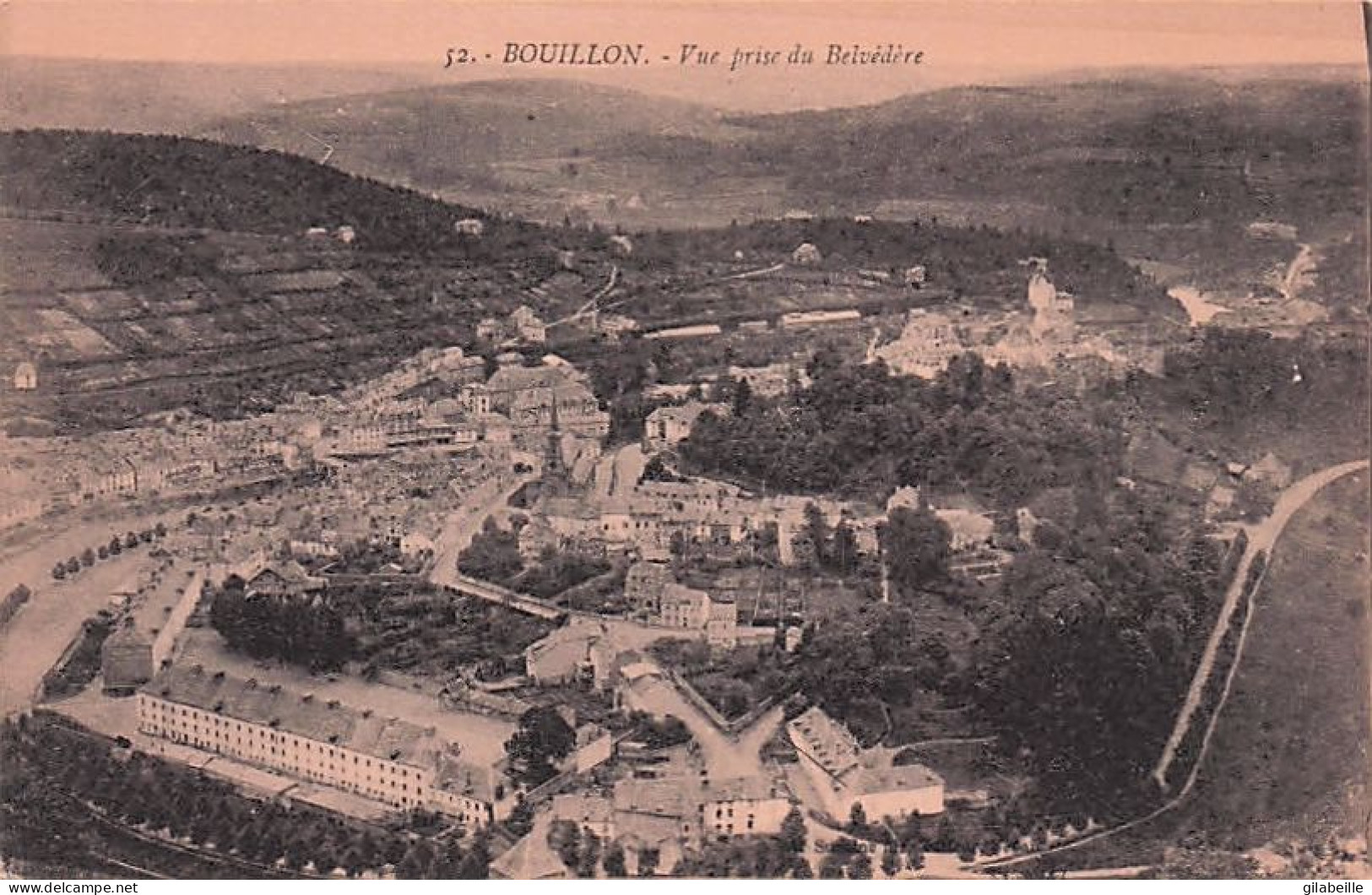 BOUILLON - Vue Prise Du Belvedere - Bouillon