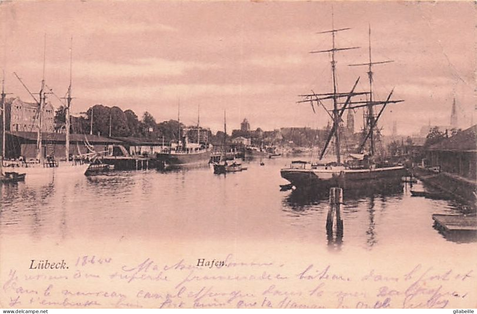 LUBECK - Hafen - 1904 - Luebeck