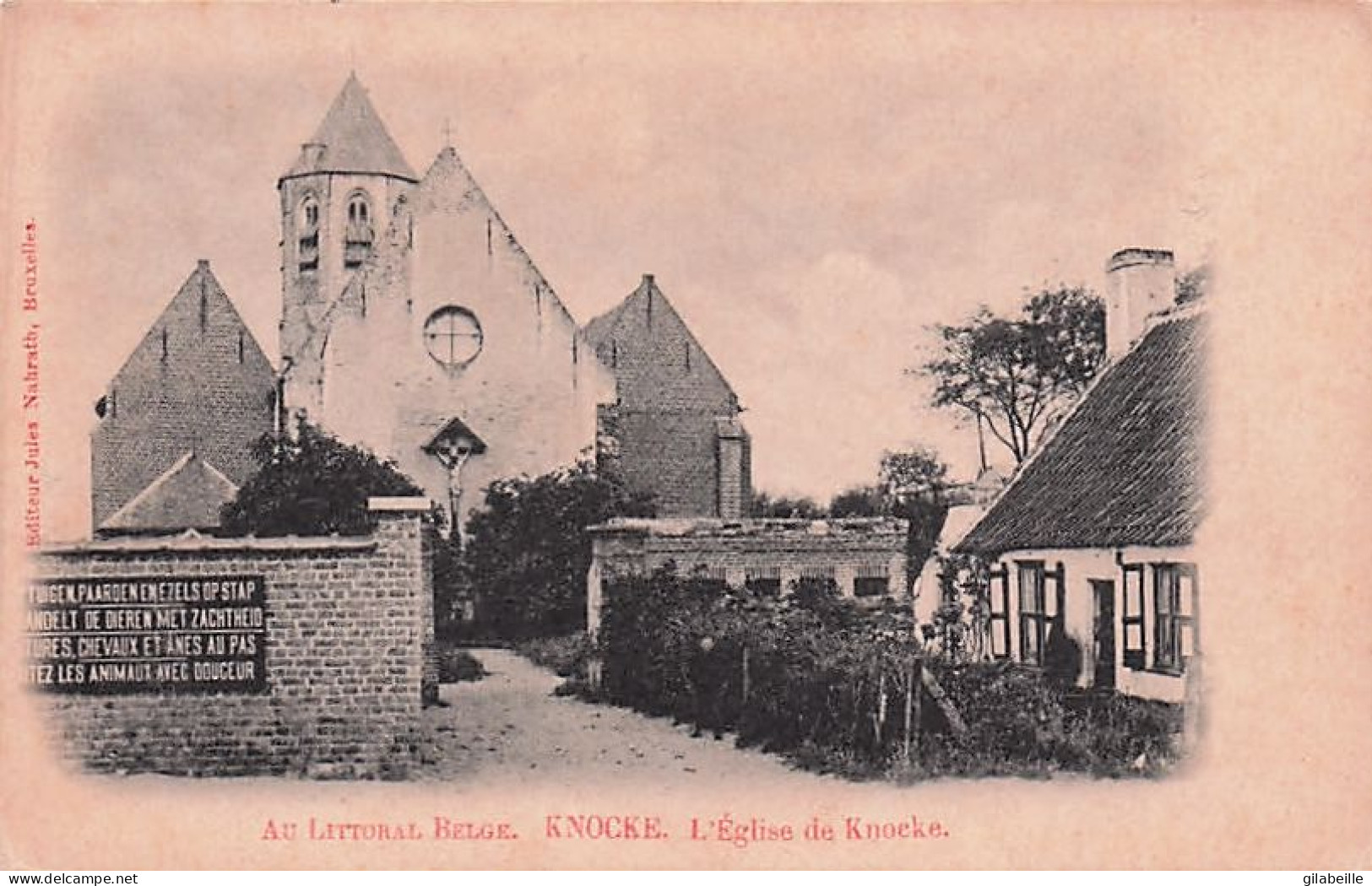 KNOKKE - KNOCKE Le ZOUTE - L'église De Knocke  - Knokke