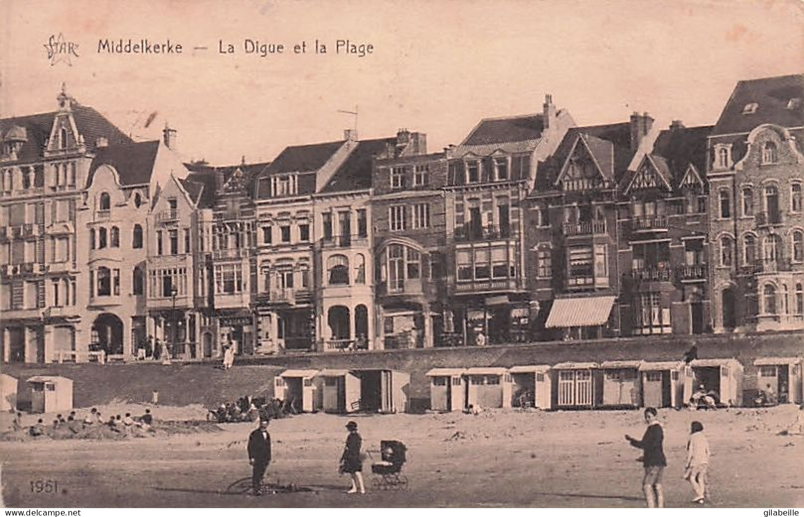 MIDDELKERKE -  La Digue Et La Plage - Middelkerke