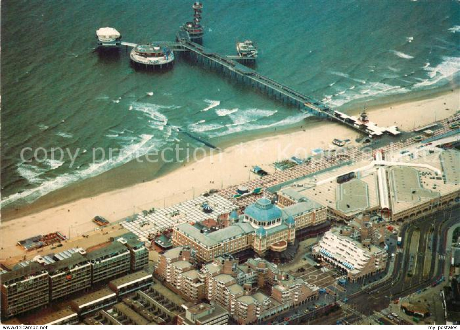 73357259 Scheveningen Pier Seebruecke Fliegeraufnahme Scheveningen - Andere & Zonder Classificatie