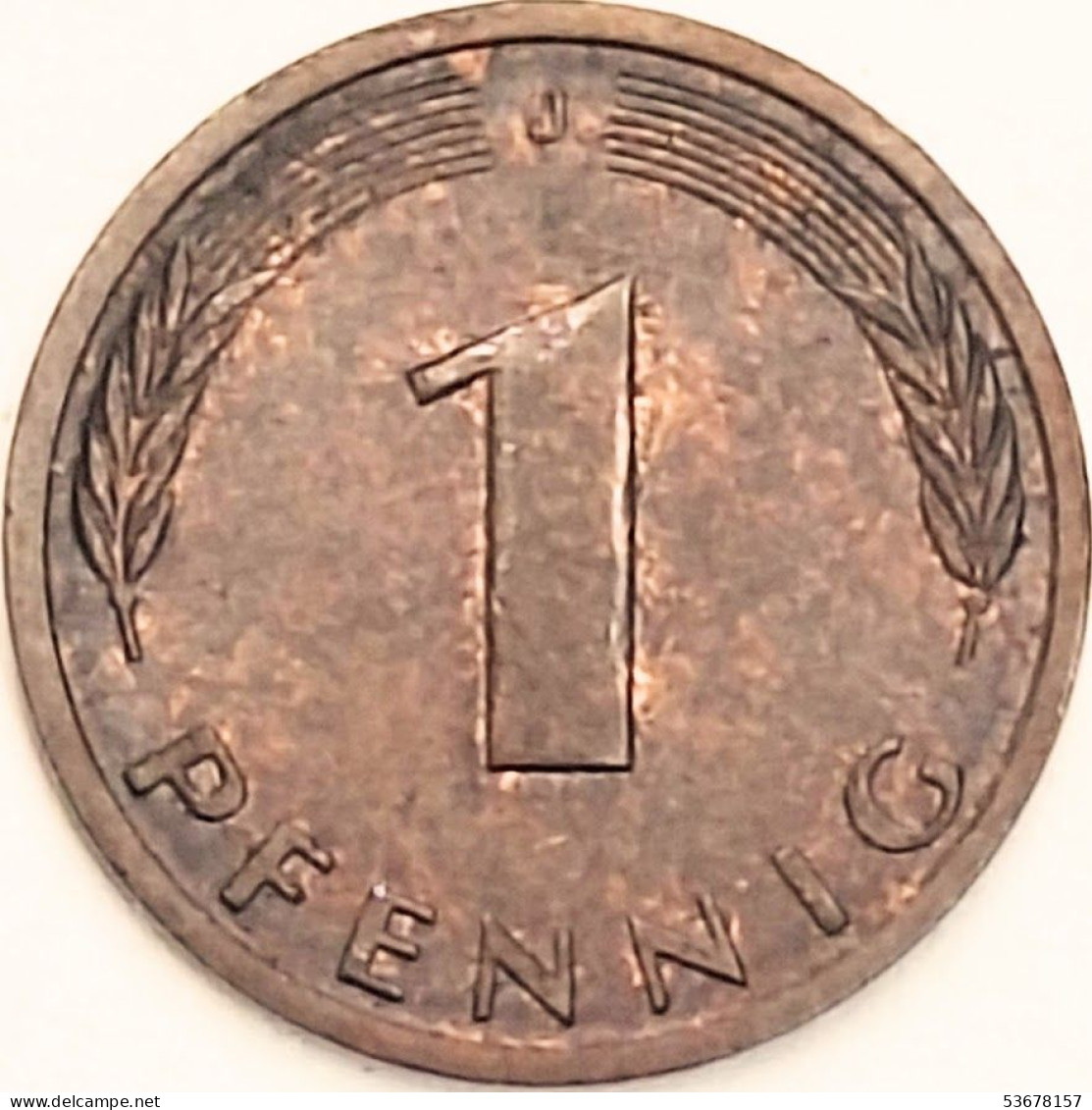 Germany Federal Republic - Pfennig 1989 J, KM# 105 (#4504) - 1 Pfennig