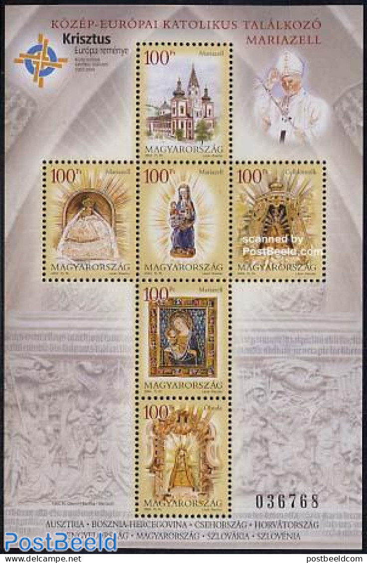 Hungary 2004 Catholic Day S/s, Mint NH, Religion - Churches, Temples, Mosques, Synagogues - Religion - Ungebraucht
