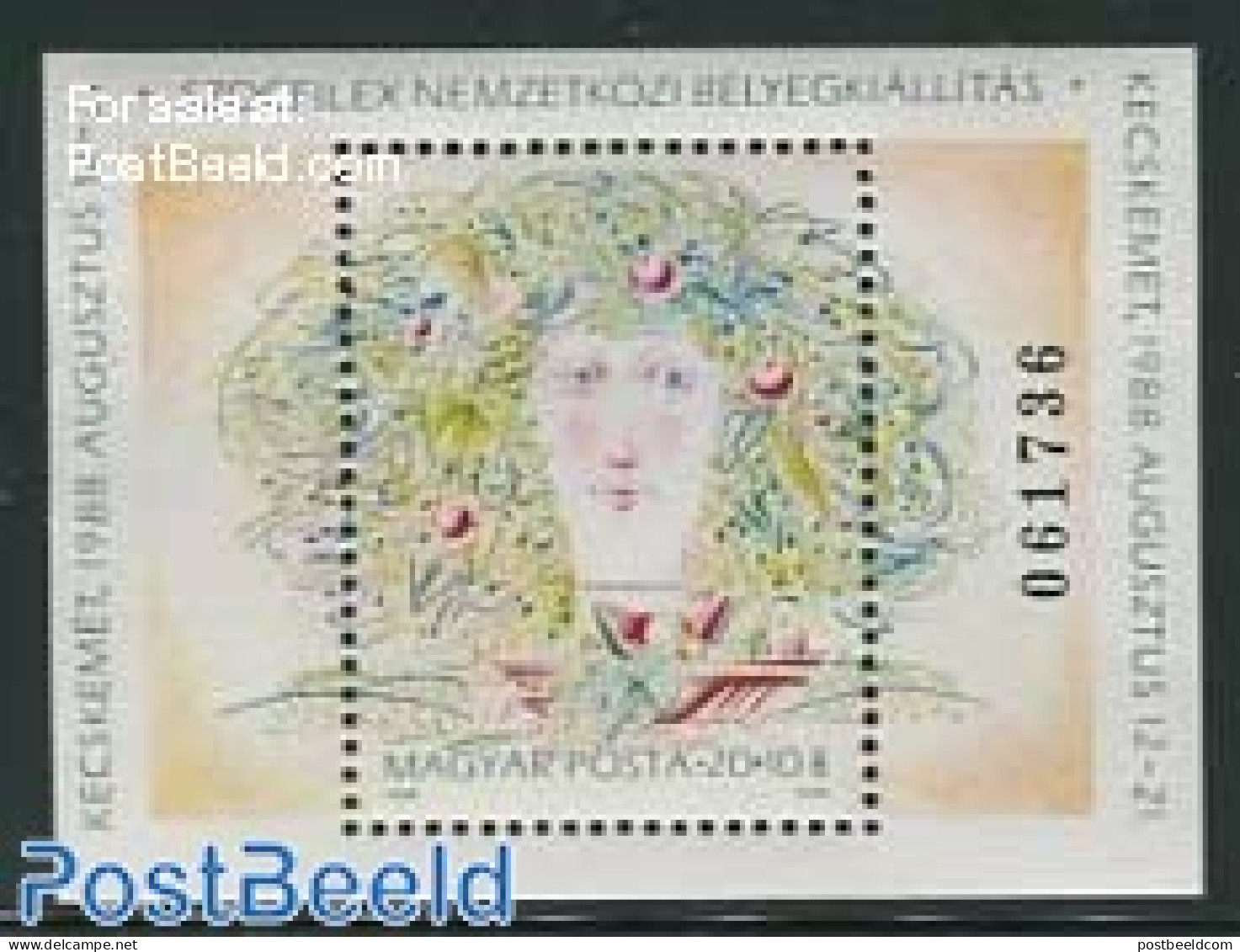 Hungary 1988 Sozphilex S/s (with Control Number), Mint NH, Philately - Ungebraucht