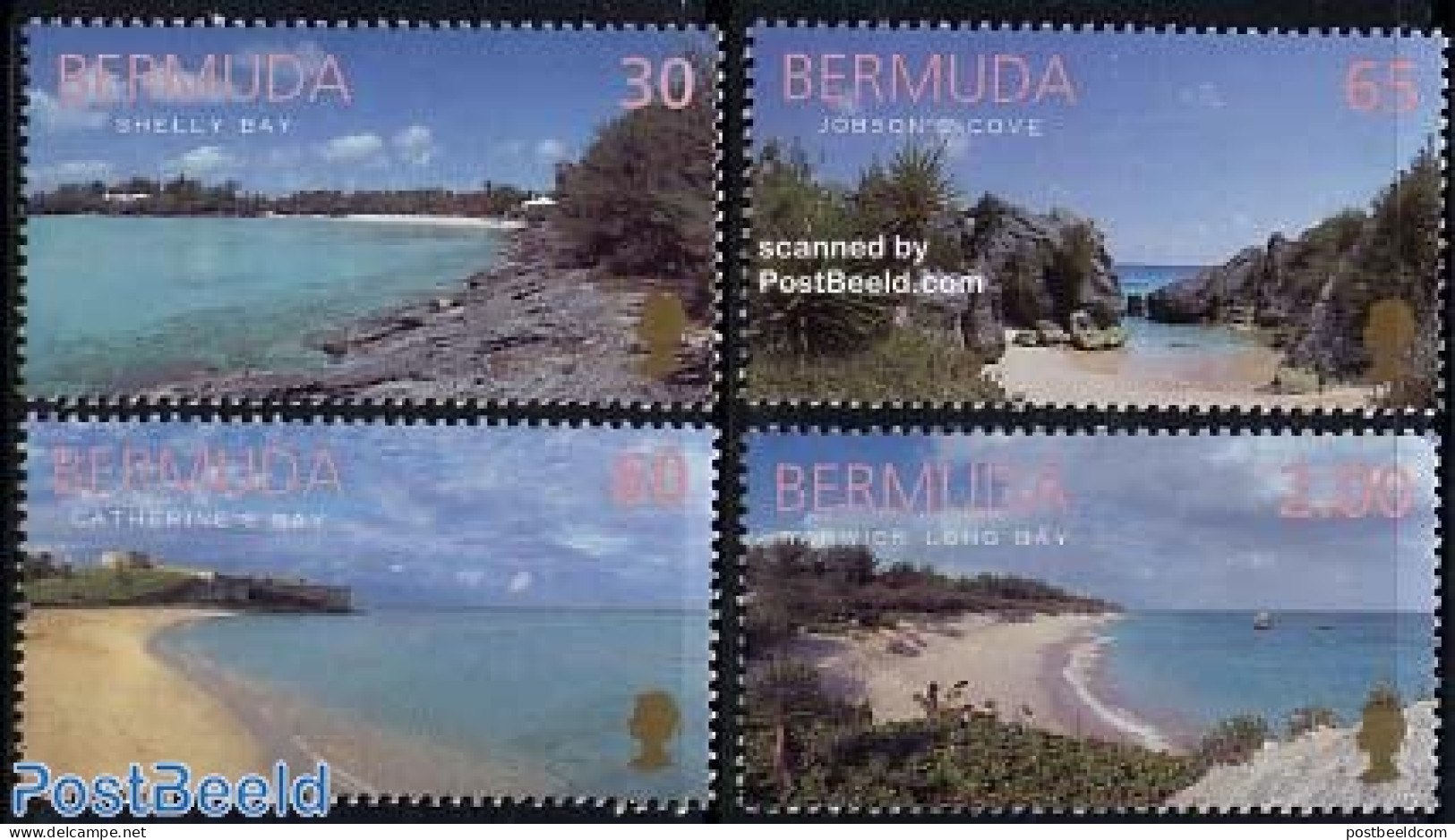 Bermuda 1999 Beaches 4v, Mint NH, Various - Tourism - Bermuda