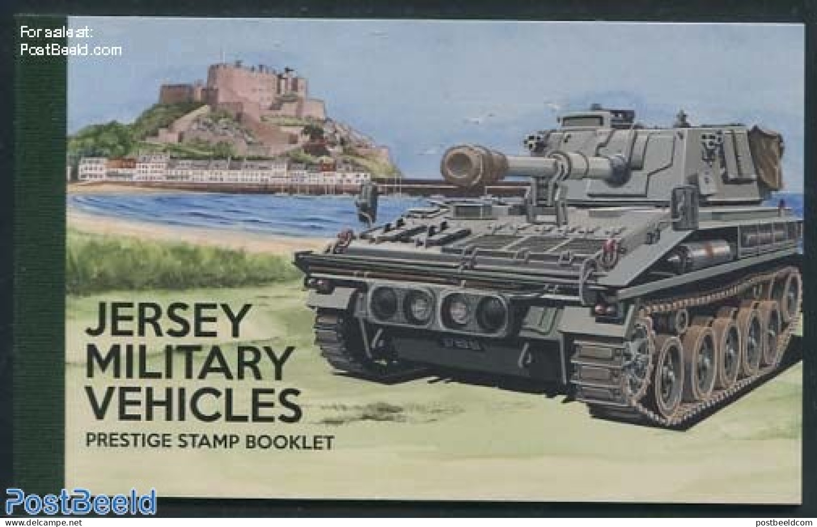 Jersey 2013 Military Vehicles Prestige Booklet, Mint NH, History - Transport - Militarism - Stamp Booklets - Automobiles - Militares