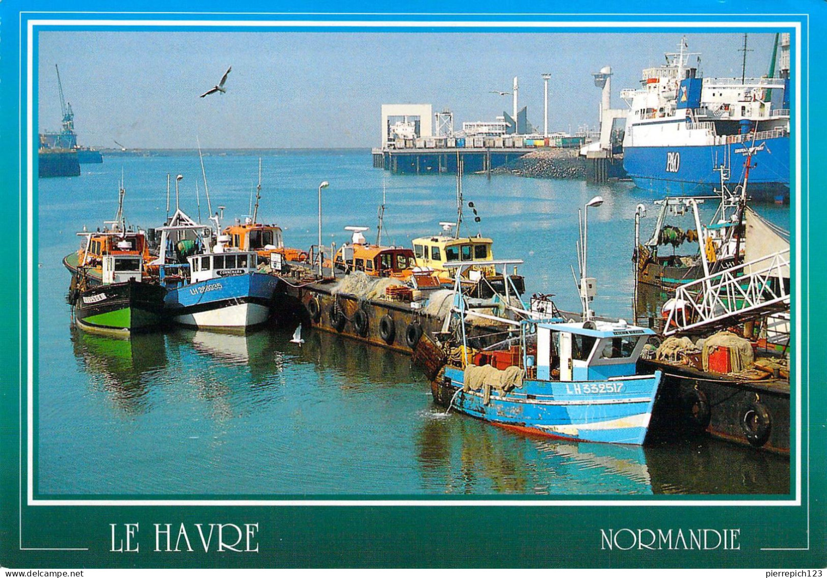 76 - Le Havre - Chalutiers Et Ferry Dans Le Port - Harbour