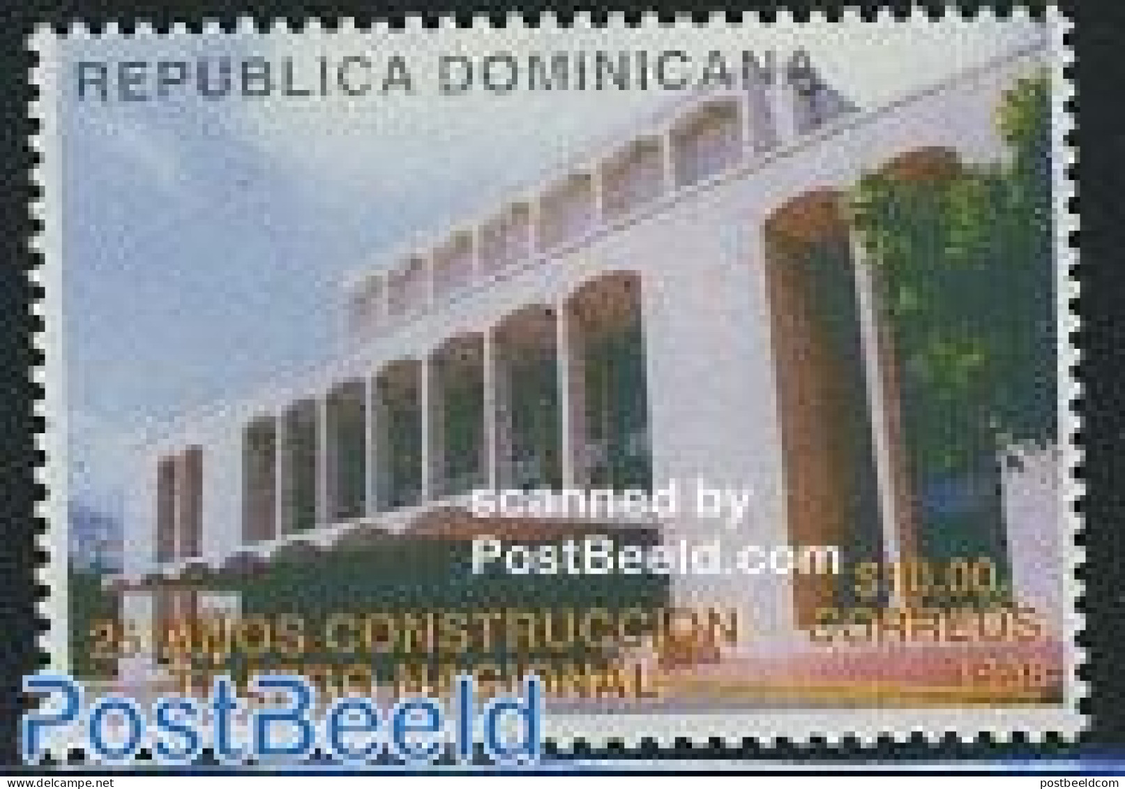 Dominican Republic 1998 National Theatre 1v, Mint NH, Performance Art - Theatre - Teatro