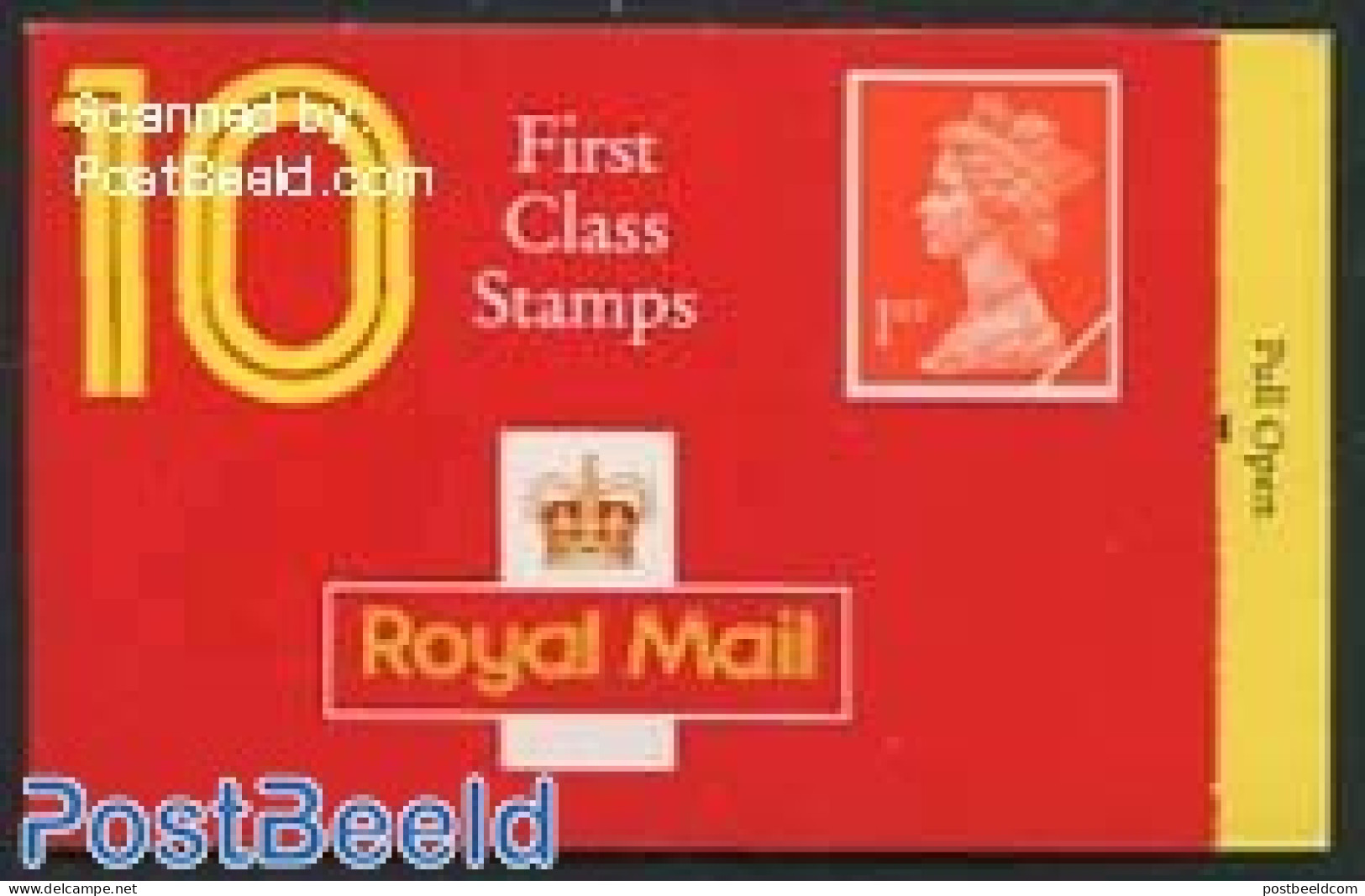 Great Britain 1990 Definitives Booklet, Walsall, Freepost London Inside, Mint NH, Stamp Booklets - Unused Stamps