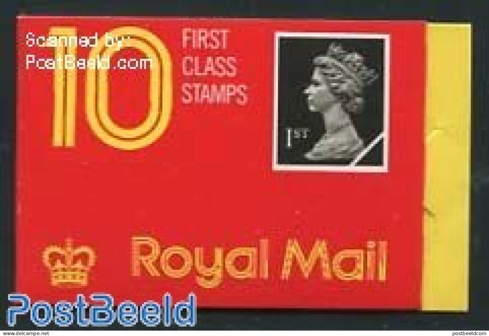 Great Britain 1989 Definitives Booklet, 10x1st, Harrison, Mint NH - Nuevos