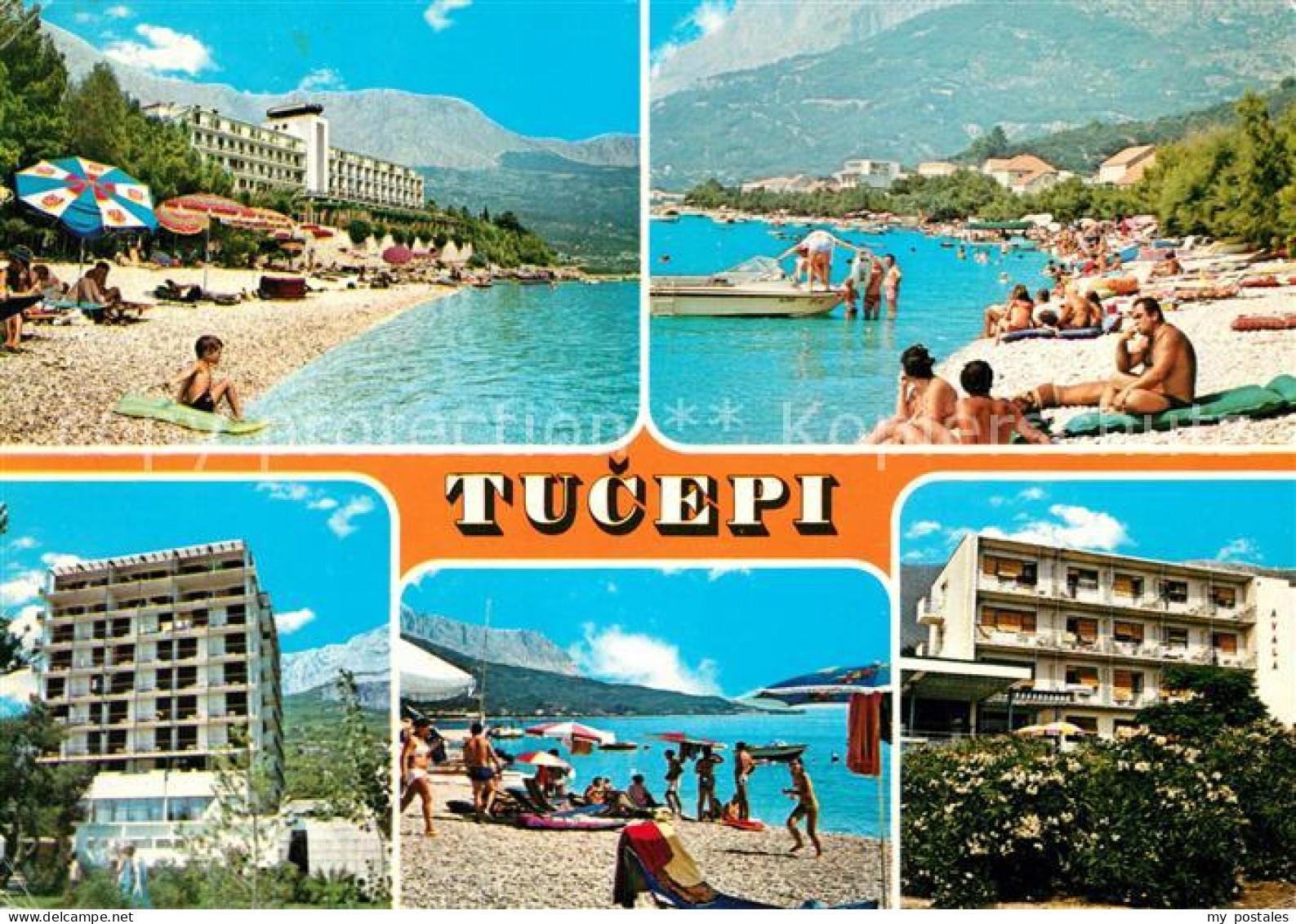 73356061 Tucepi Hotels Badestrand Tucepi - Croatie