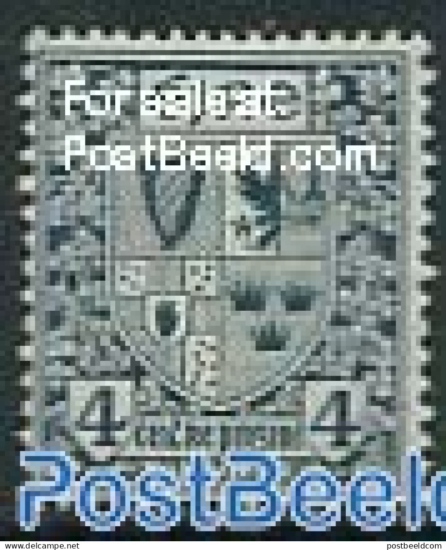 Ireland 1922 4p, Stamp Out Of Set, Unused (hinged) - Nuovi