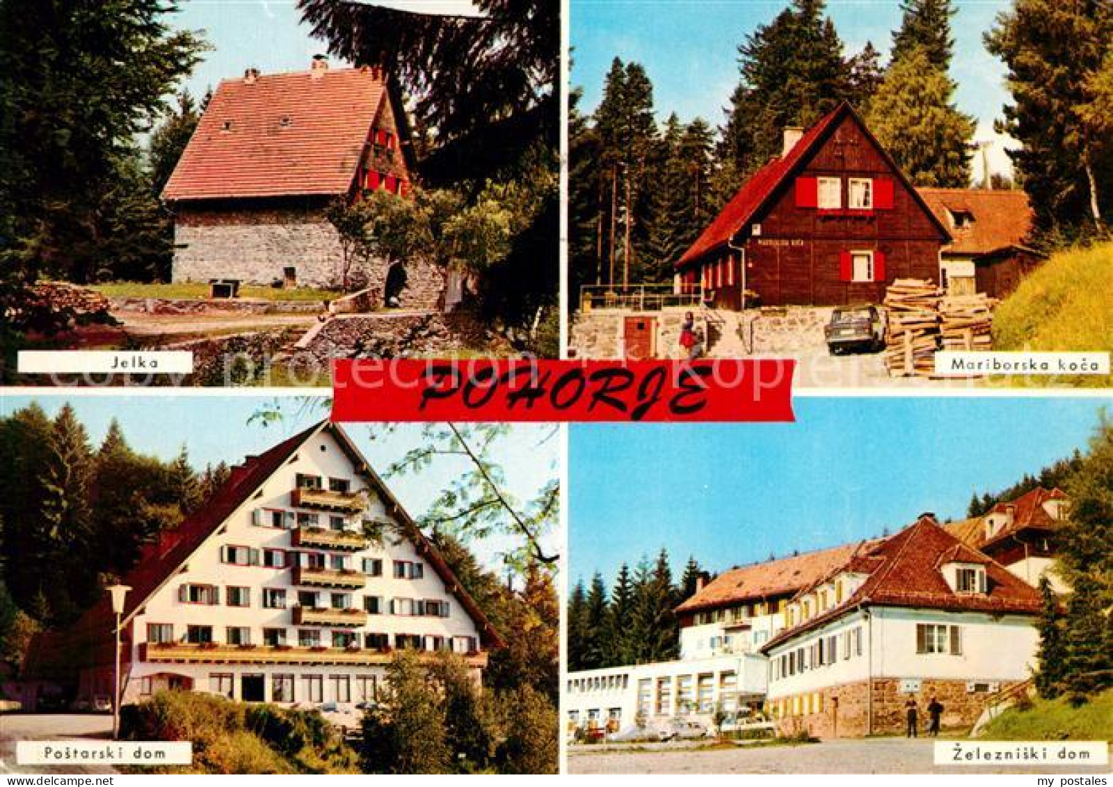 73355988 Maribor Marburg Drau Doerfer Berghaeuser Hotels Im Bachergebirge Maribo - Slowenien