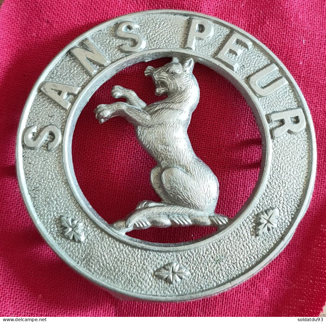 Insigne De Casquette Du 4e/5e Bataillon Territorial Des Seaforth Highlanders - 1939-45