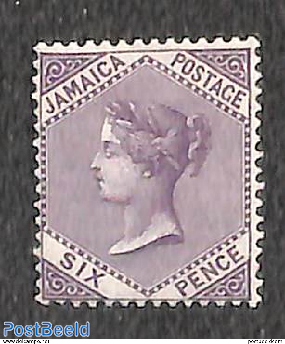 Jamaica 1905 6p, Stamp Out Of Set, Unused (hinged) - Giamaica (1962-...)