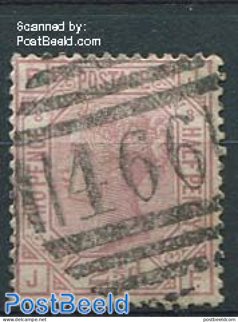Great Britain 1876 2.5p, Plate 8, Used, Used Stamps - Other & Unclassified