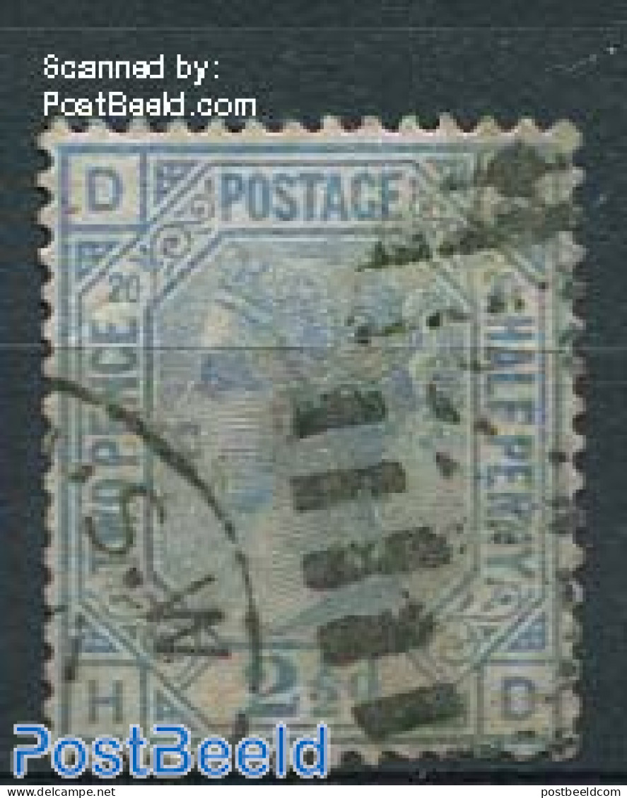 Great Britain 1880 2.5p, Plate 20, Used, Used Stamps - Sonstige & Ohne Zuordnung