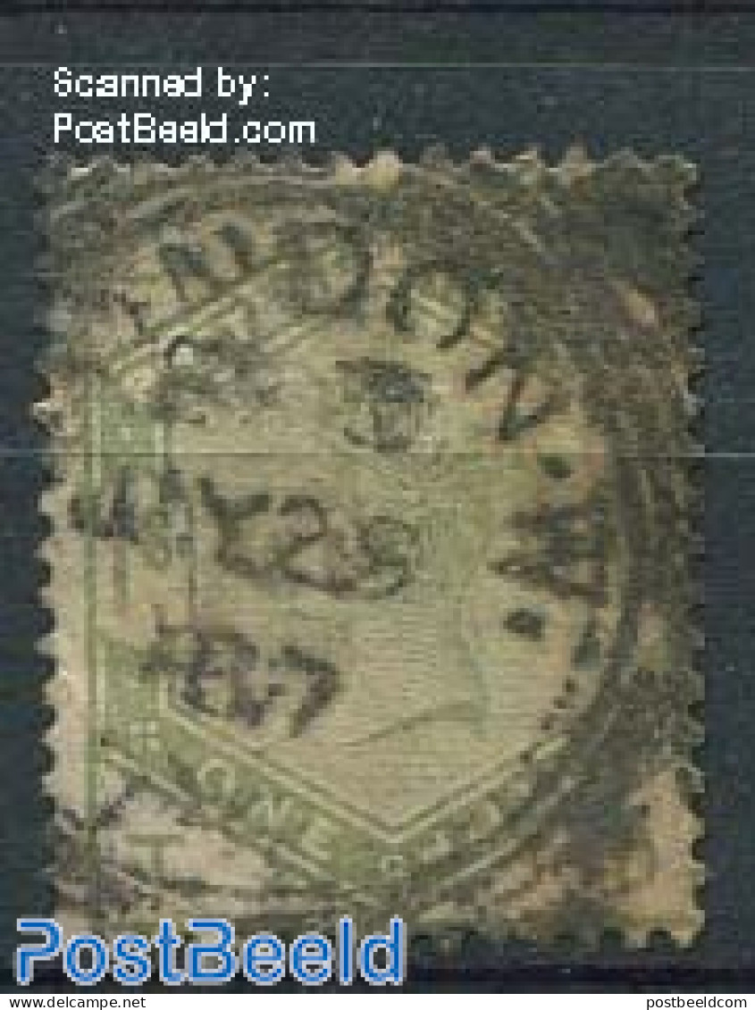 Great Britain 1883 1Sh, Used, Used Stamps - Gebruikt