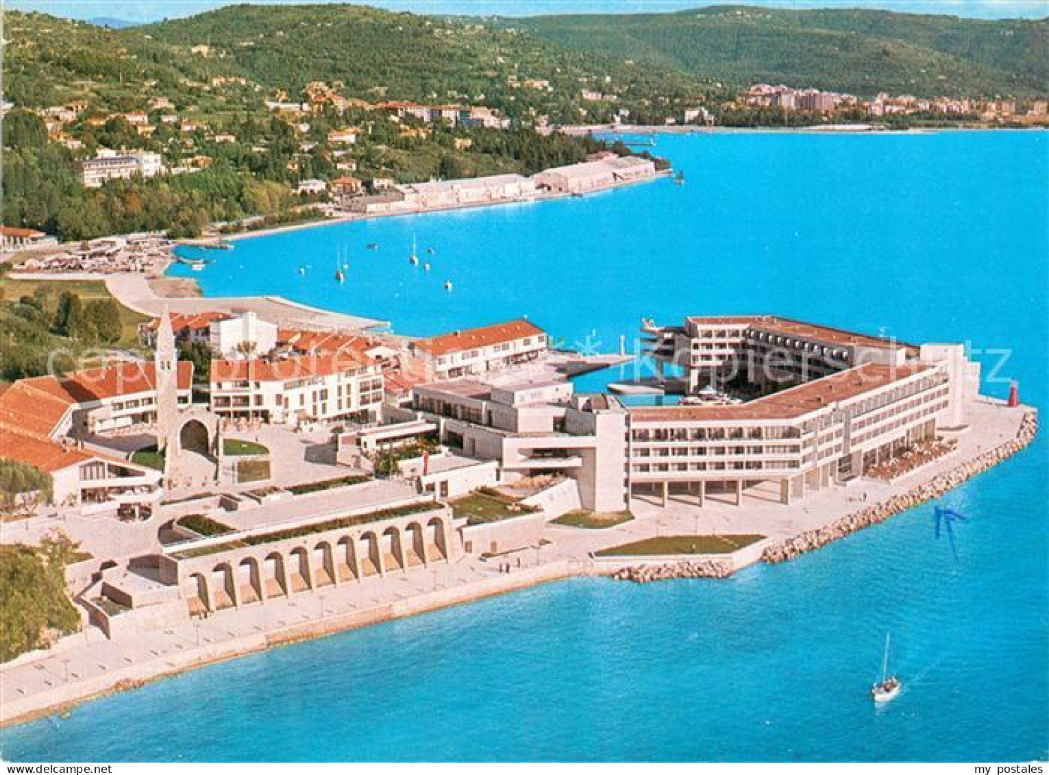 73355940 Portoroz Hotelsko Naselje Bernardin Fliegeraufnahme Portoroz - Slowenien