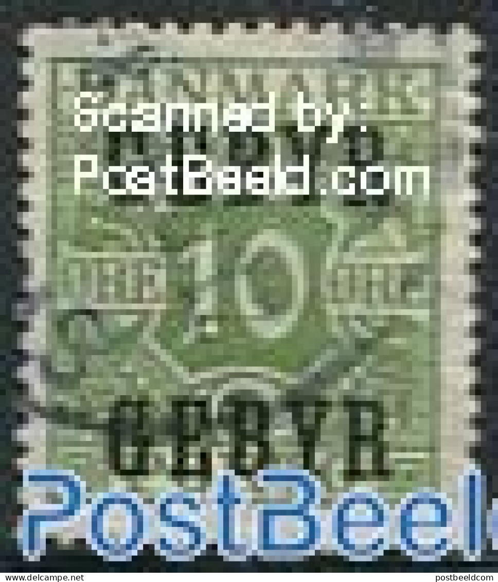Denmark 1923 GEBYR Overprint 1v, Unused (hinged) - Neufs