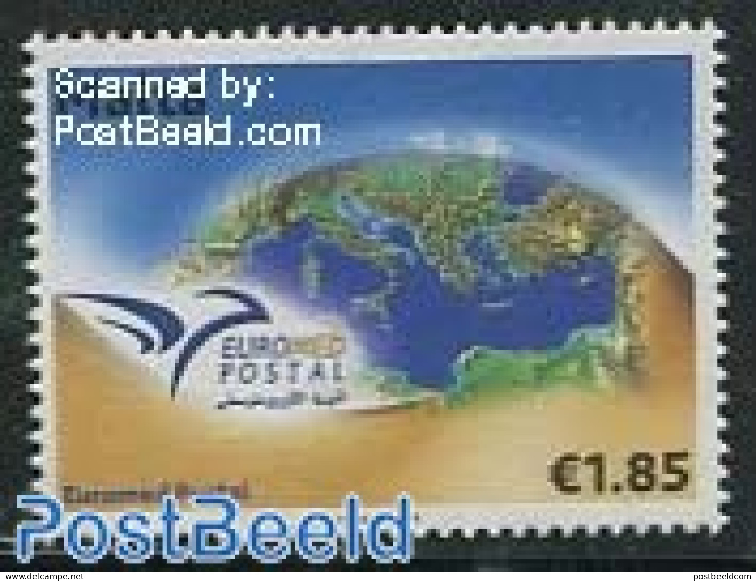 Malta 2014 Euromed Postal 1v, Mint NH, History - Various - Europa Hang-on Issues - Maps - European Ideas