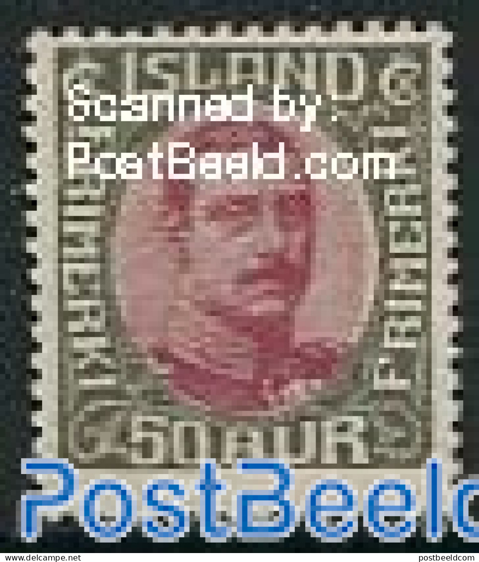 Iceland 1920 5A, Stamp Out Of Set, Unused (hinged) - Ungebraucht