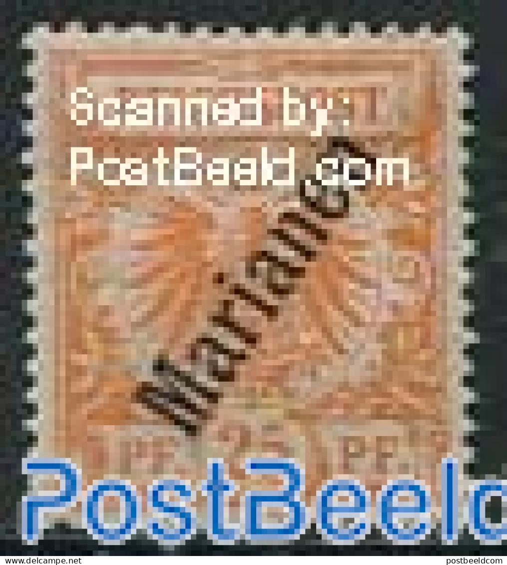 Germany, Colonies 1900 Marianen, 25pf, Stamp Out Of Set, Unused (hinged) - Otros & Sin Clasificación