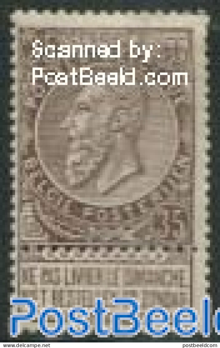 Belgium 1893 35c, Brown, Stamp Out Of Set, Unused (hinged) - Nuevos