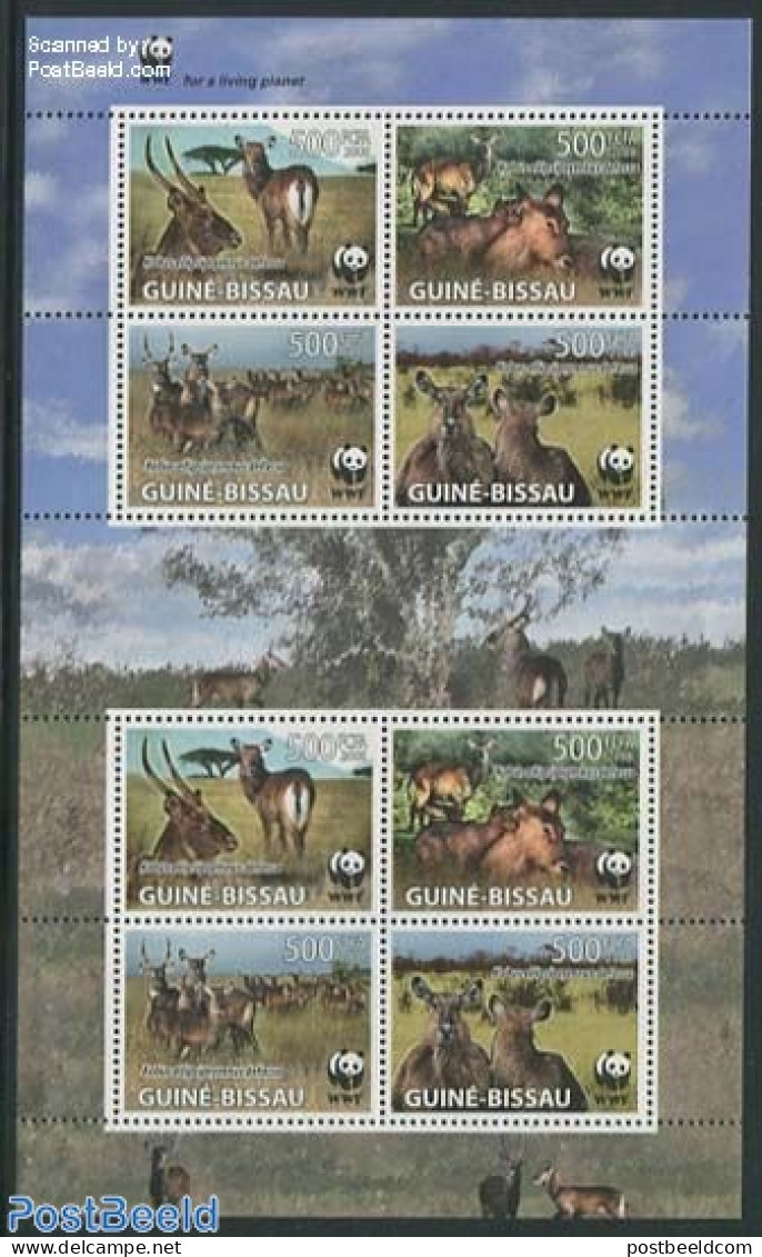 Guinea Bissau 2008 WWF M/s, Mint NH, Nature - World Wildlife Fund (WWF) - Guinea-Bissau