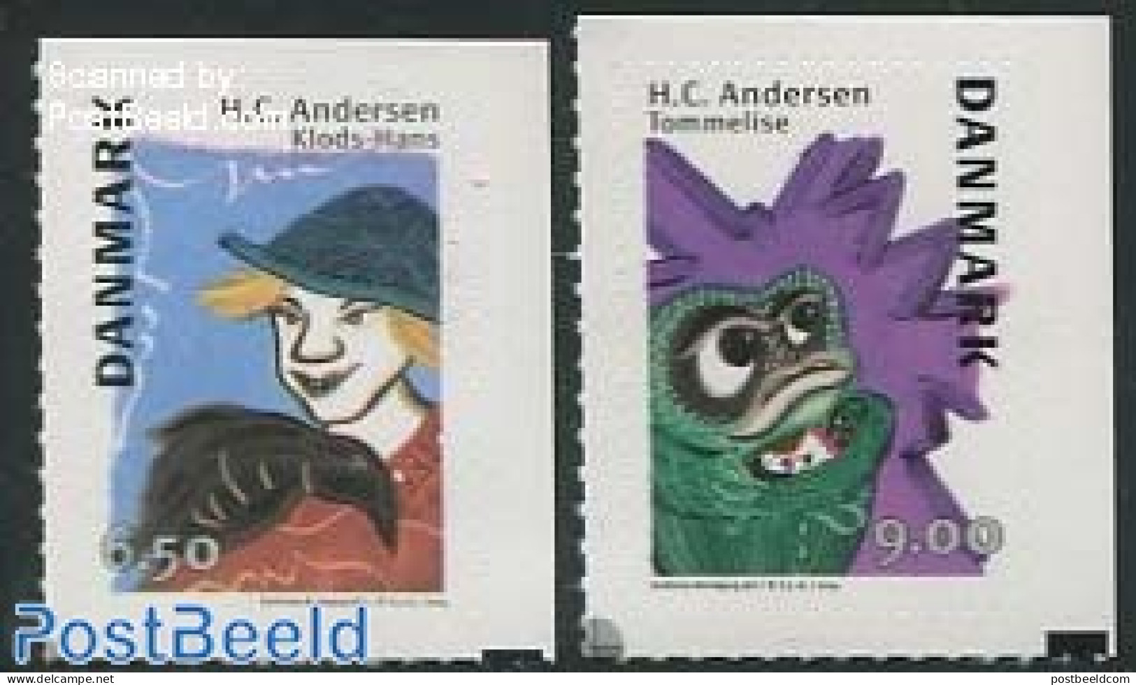 Denmark 2014 H.C. Andersen 2v S-a, Mint NH, Art - Fairytales - Unused Stamps