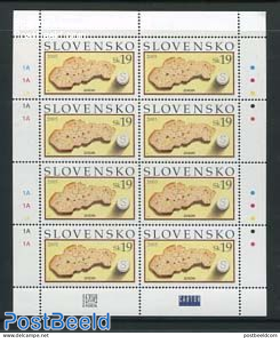 Slovakia 2005 Europa, Gastronomy M/s, Mint NH, Health - History - Various - Food & Drink - Europa (cept) - Maps - Unused Stamps