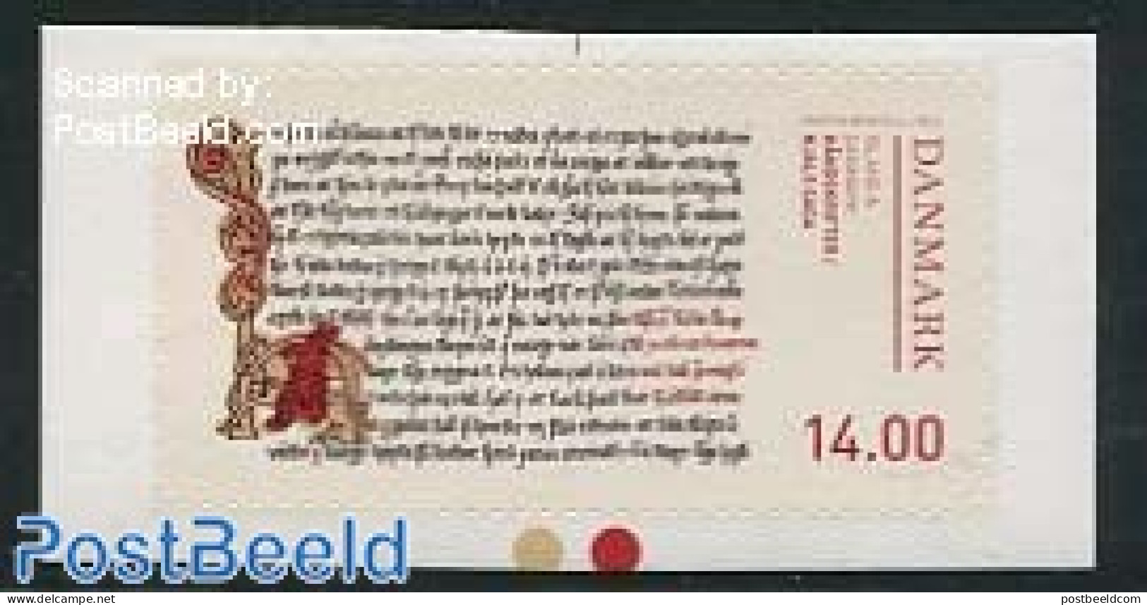 Denmark 2014 Manuscripts 1v S-a, Mint NH, Art - Handwriting And Autographs - Unused Stamps