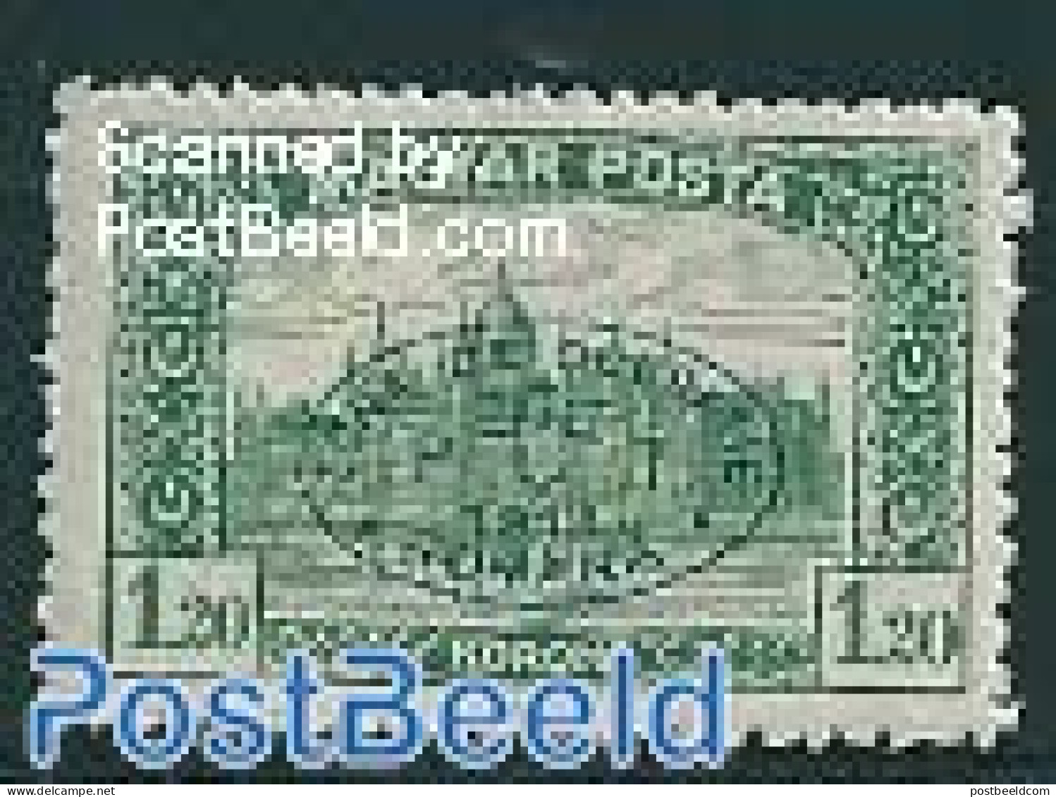 Hungary 1919 Debrecen, Romanian Occ, 1.20Kr, Stamp Out Of Set, Unused (hinged) - Unused Stamps