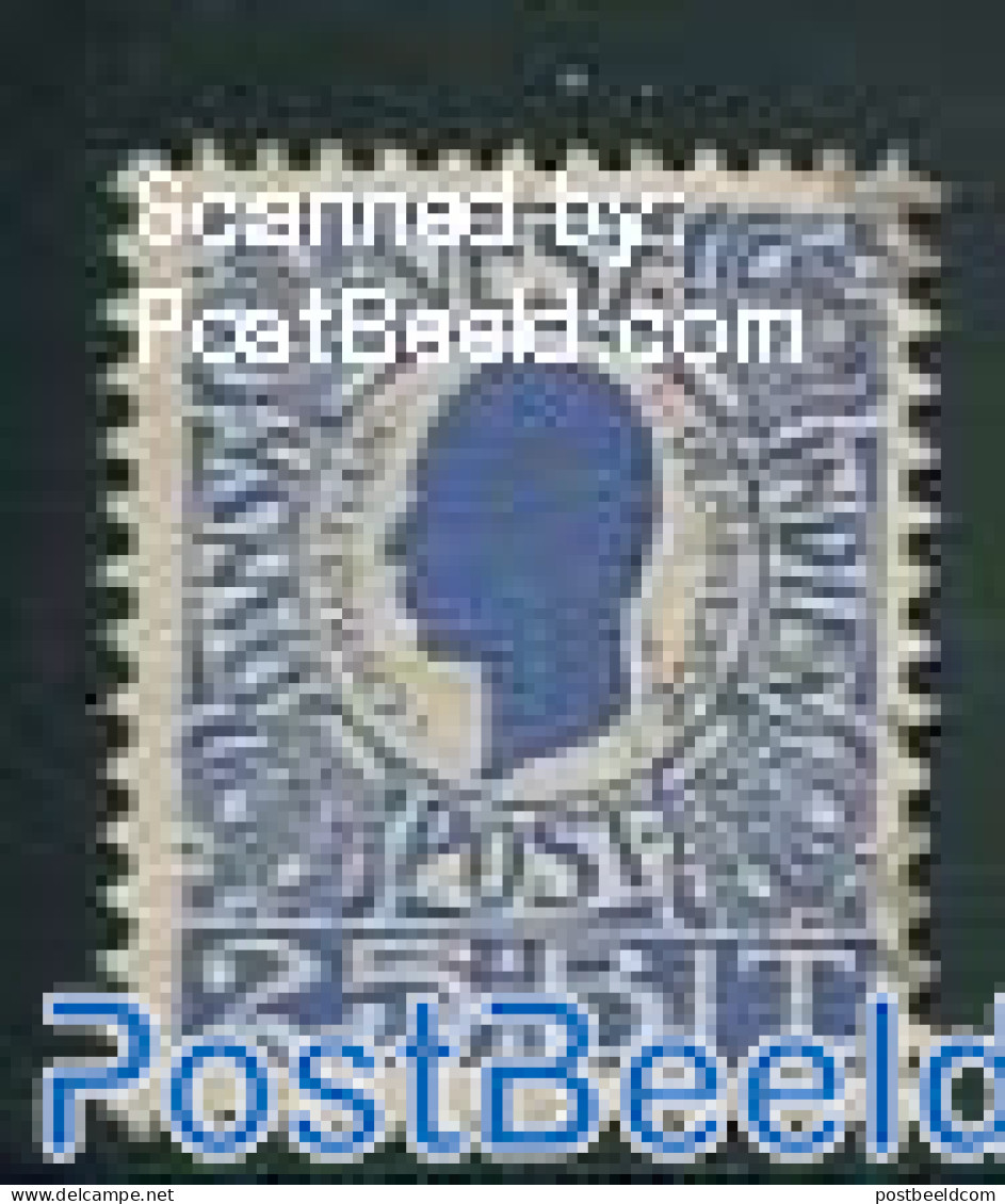 Danish West Indies 1905 25B, Stamp Out Of Set, Unused (hinged) - Denmark (West Indies)