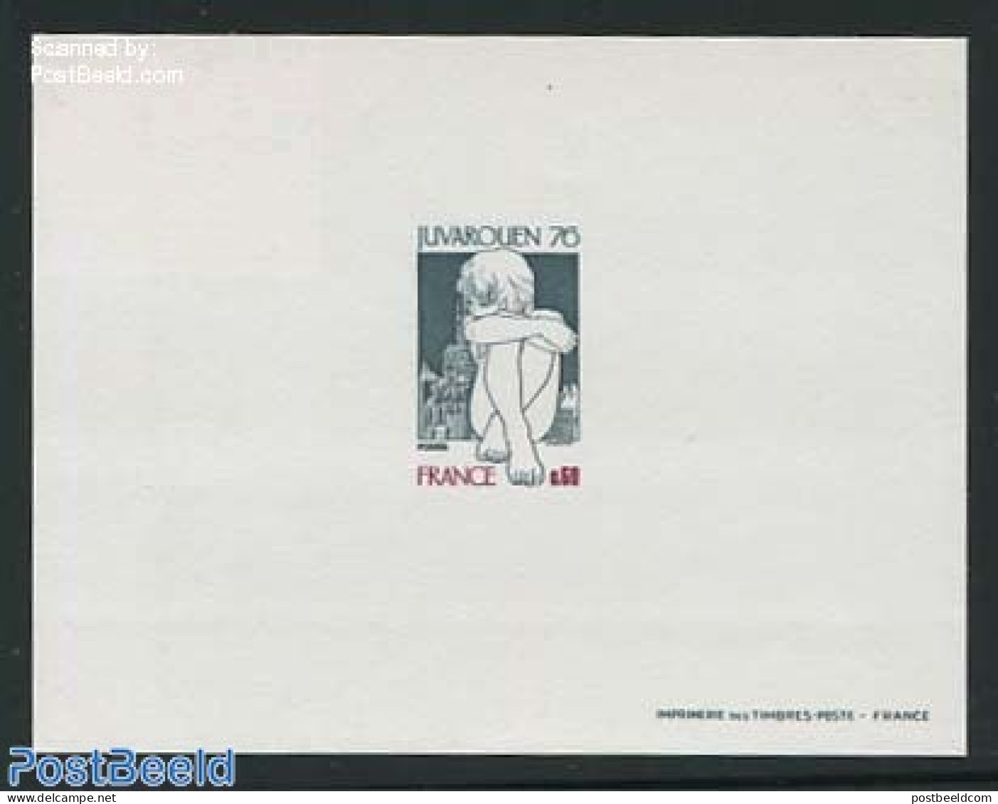 France 1976 Juvarouen 1v, Epreuve De Luxe, Mint NH, Philately - Neufs