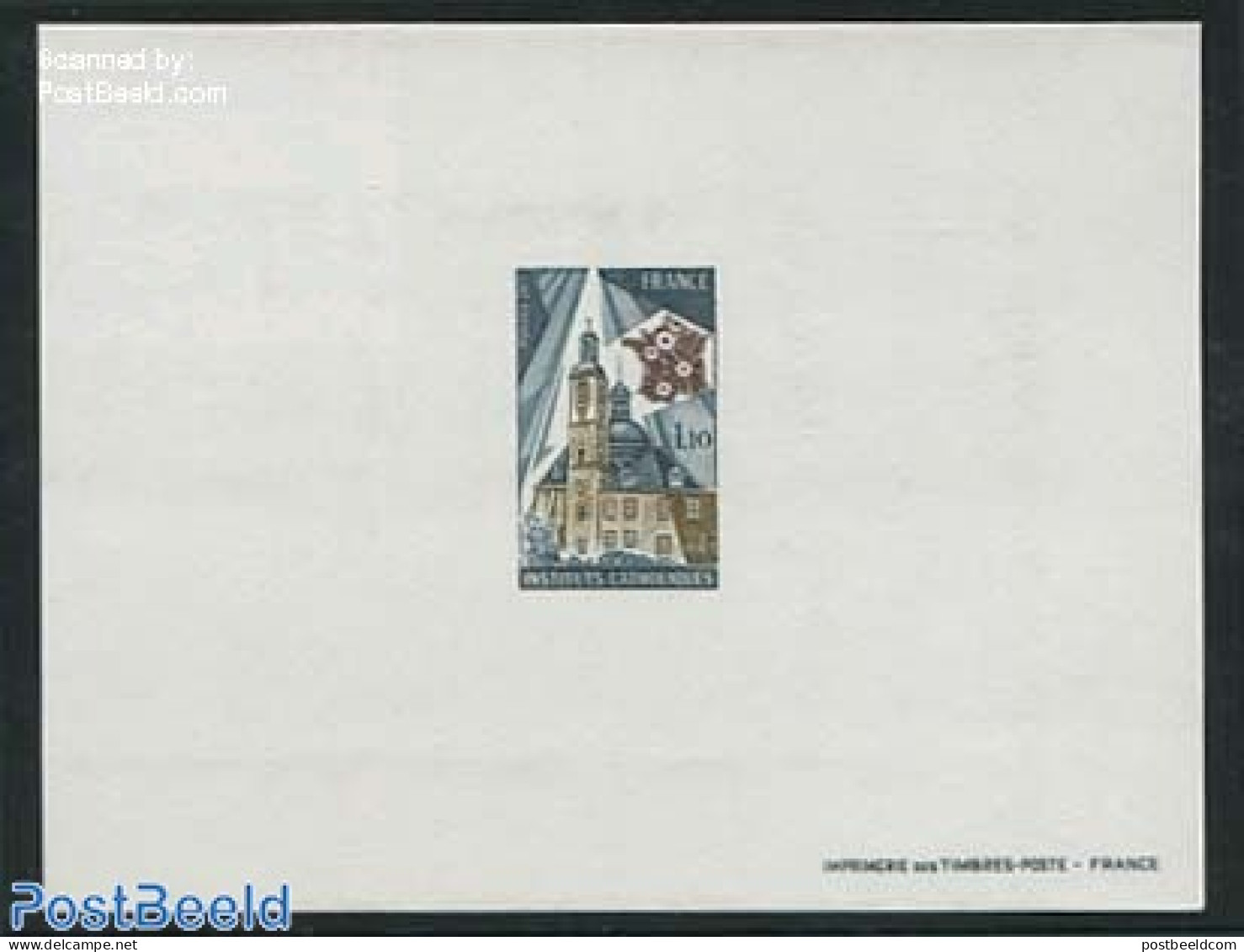 France 1977 Catholic Schools 1v, Epreuve De Luxe, Mint NH, Religion - Science - Various - Churches, Temples, Mosques, .. - Unused Stamps