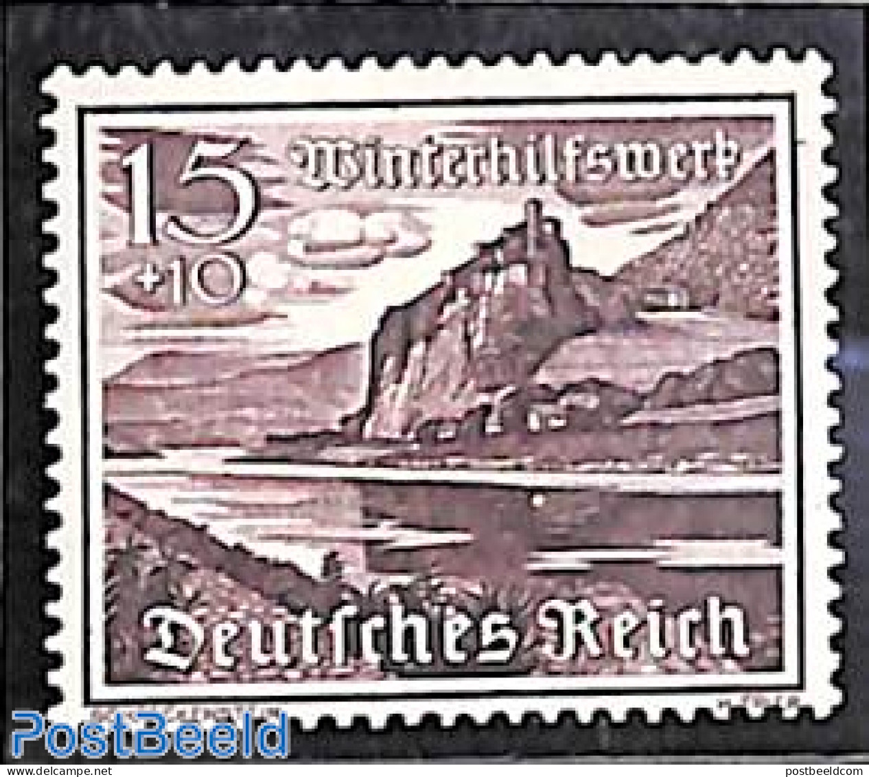 Germany, Empire 1939 15+10pf, Stamp Out Of Set, Mint NH - Ungebraucht