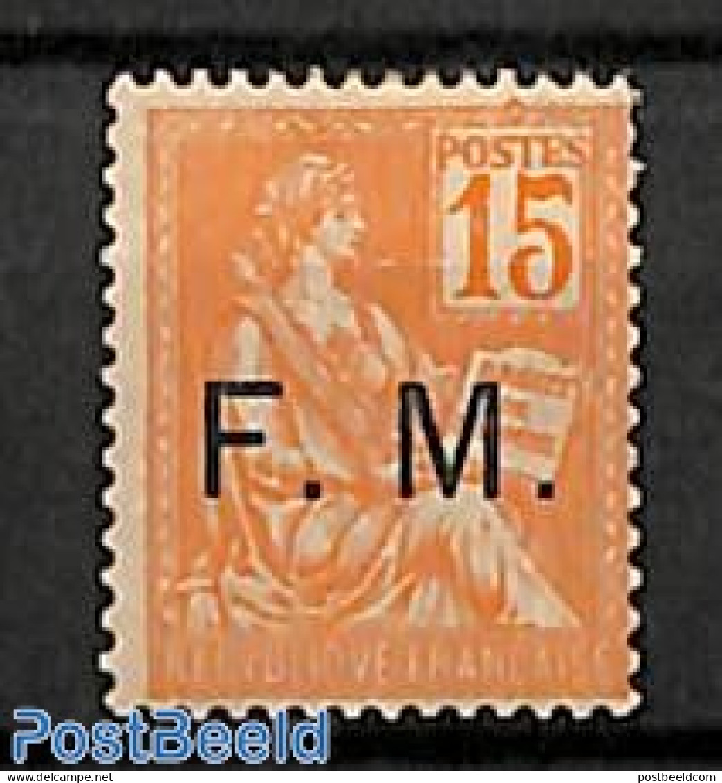 France 1901 Military Stamp 1v, Mint NH - Unused Stamps