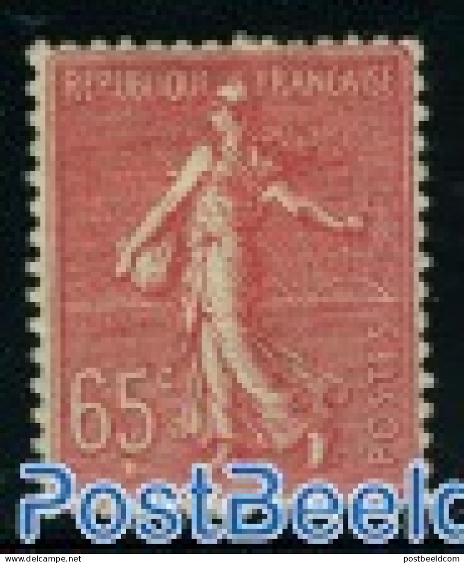 France 1924 65c, Stamp Out Of Set, Mint NH - Nuevos