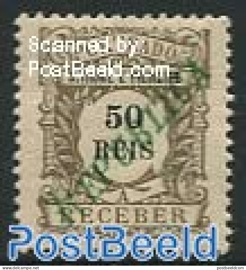 Sao Tome/Principe 1920 Postage Due 1v, Unused (hinged) - São Tomé Und Príncipe