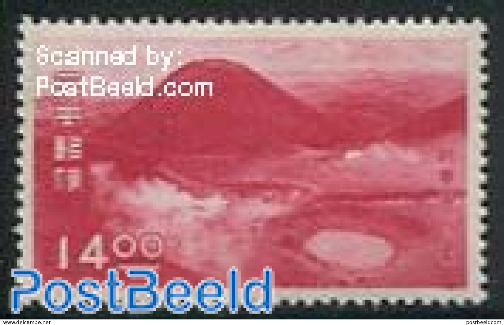 Japan 1950 14.00, Stamp Out Of Set, Mint NH, Sport - Mountains & Mountain Climbing - Ungebraucht