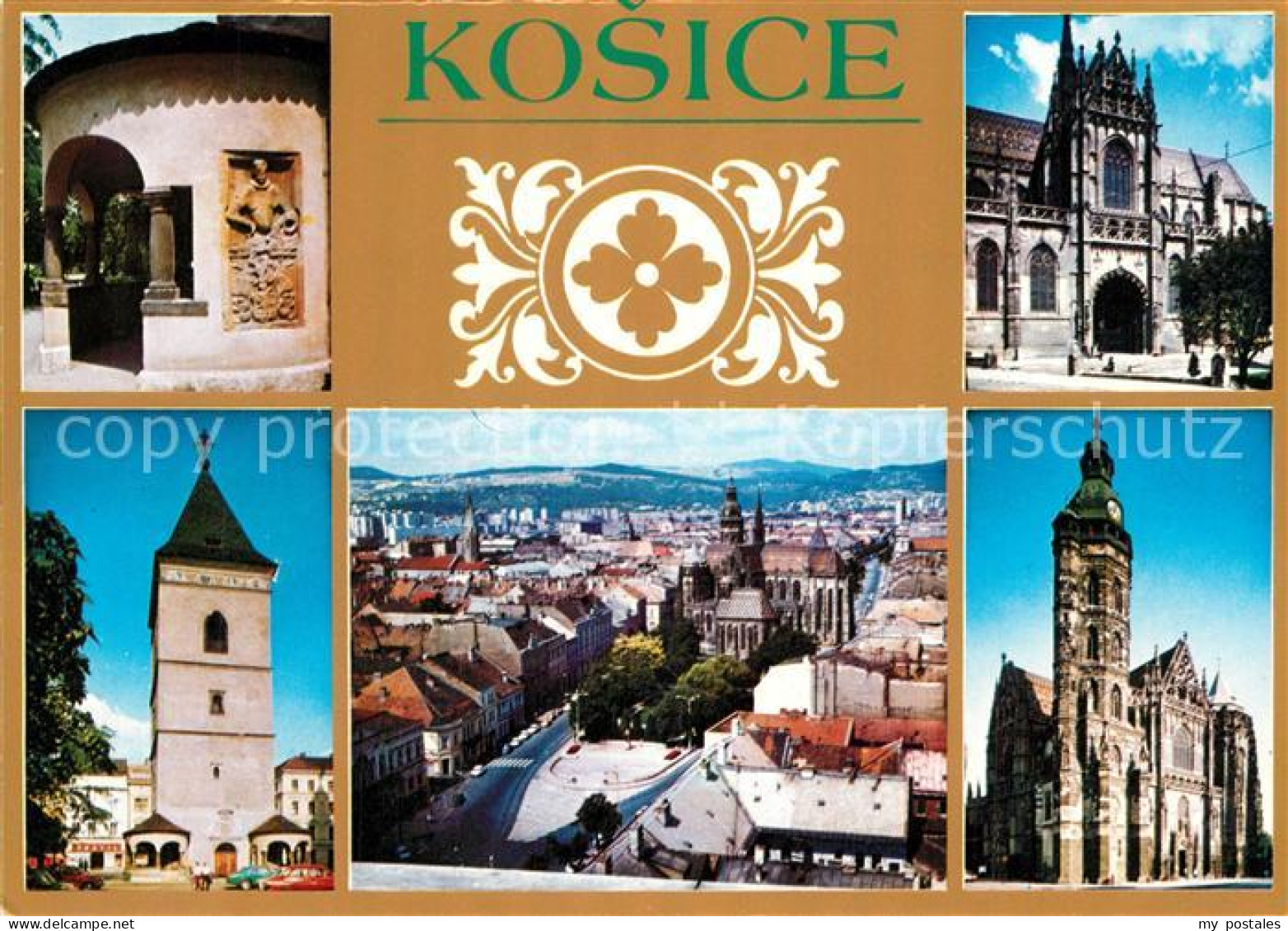 73355273 Kassa Kosice Kaschau Slovakia Urbanova Veza Celkovy Pohlad Goticky Dom  - Slovakia