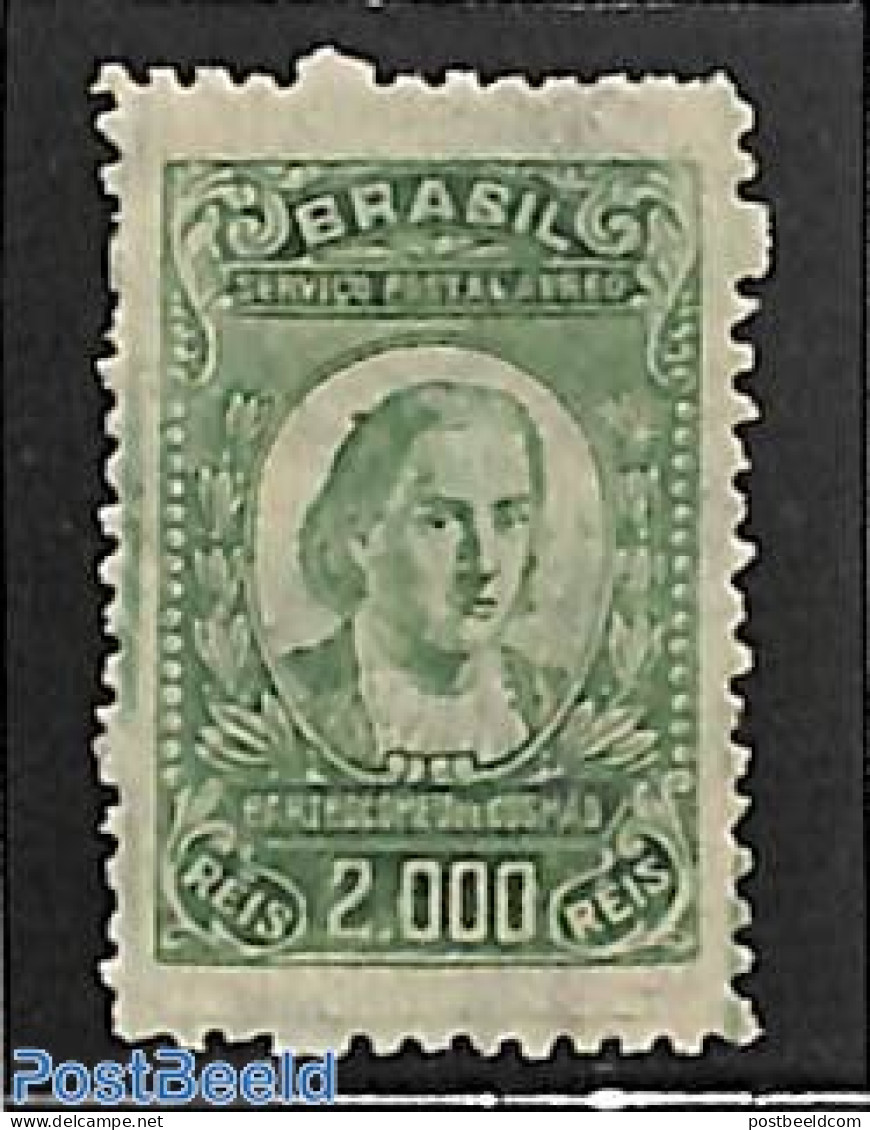 Brazil 1929 2000R, Stamp Out Of Set, Unused (hinged) - Ongebruikt